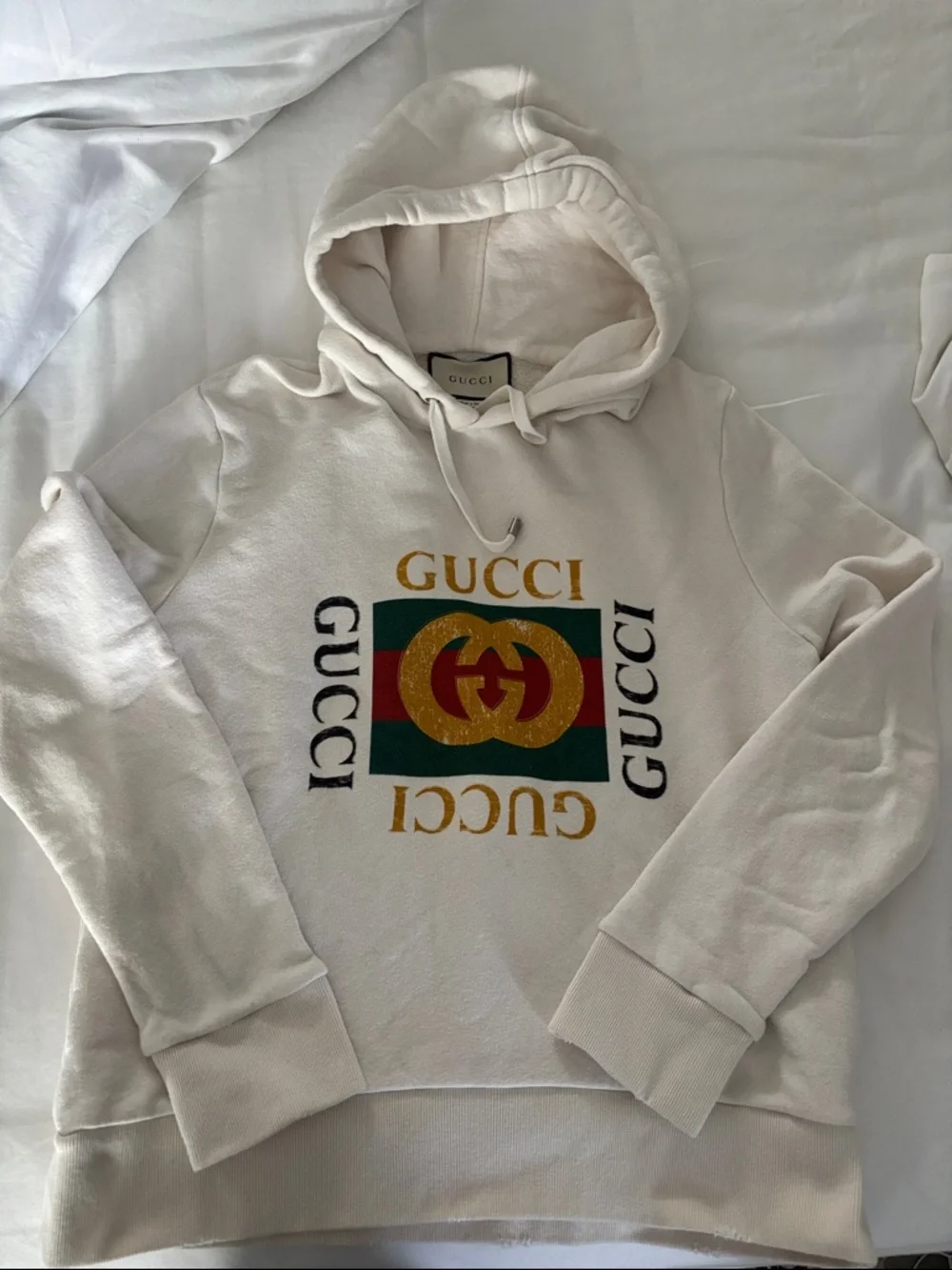 Authentic Gucci Logo Hoodie XS - Picture 1 of 5
